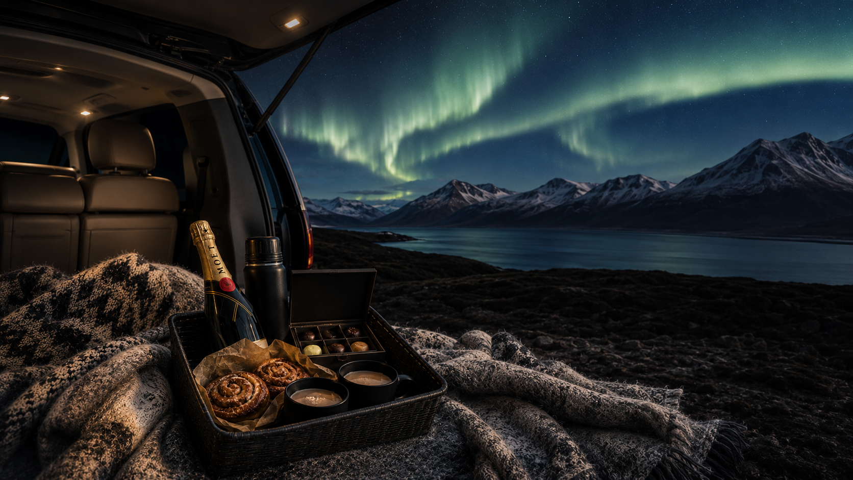 Northern Lights: Champagne, Art & Warm Treats 1