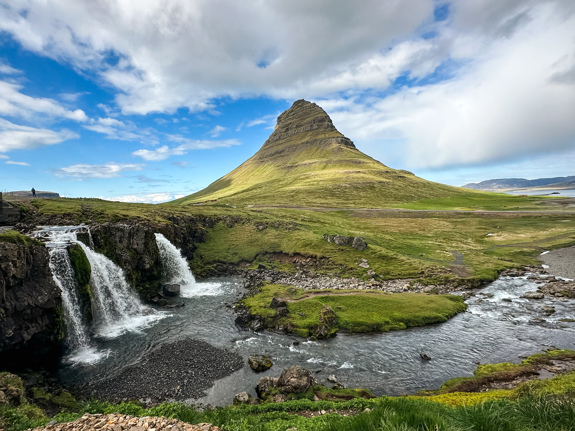 Kirkjufell Mountain and Waterfall